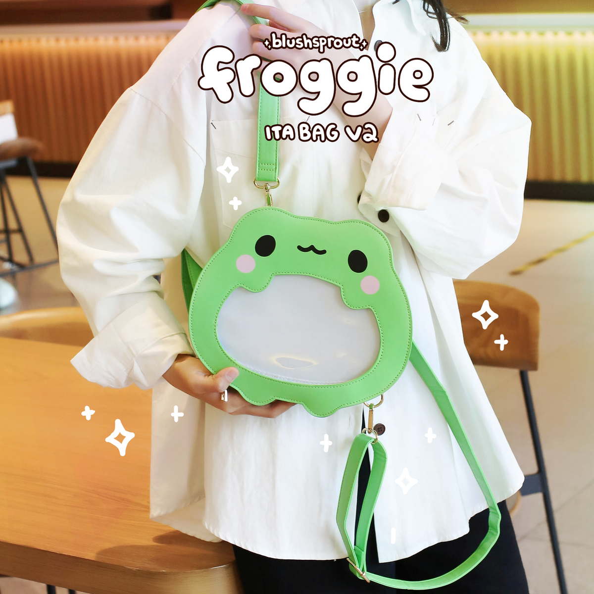 ☆ Froggie Ita Bag + Enamel Pins! ☆ by Blushsprout — Kickstarter