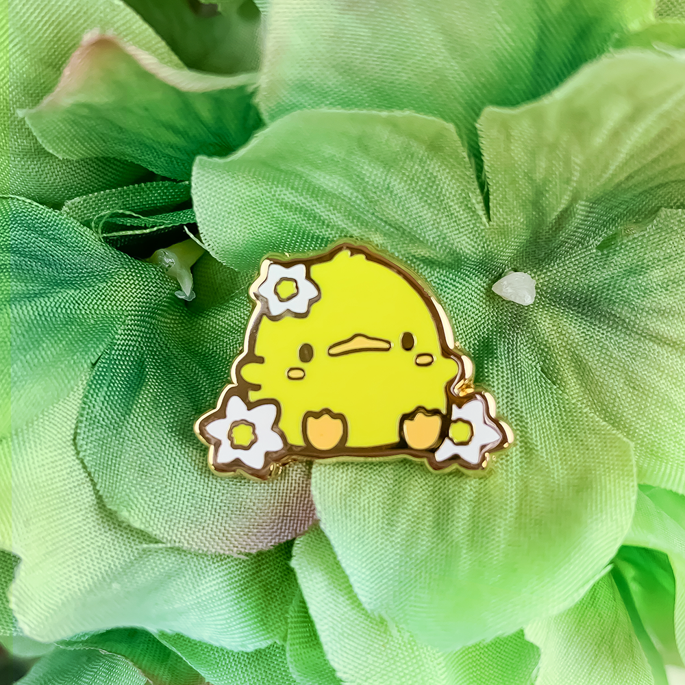 Daffodil Duckling Mini Enamel Pin