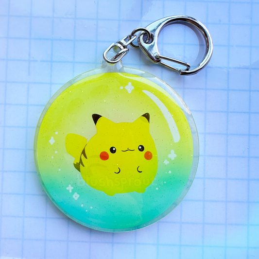 Free Him Pika Keychain Charm
