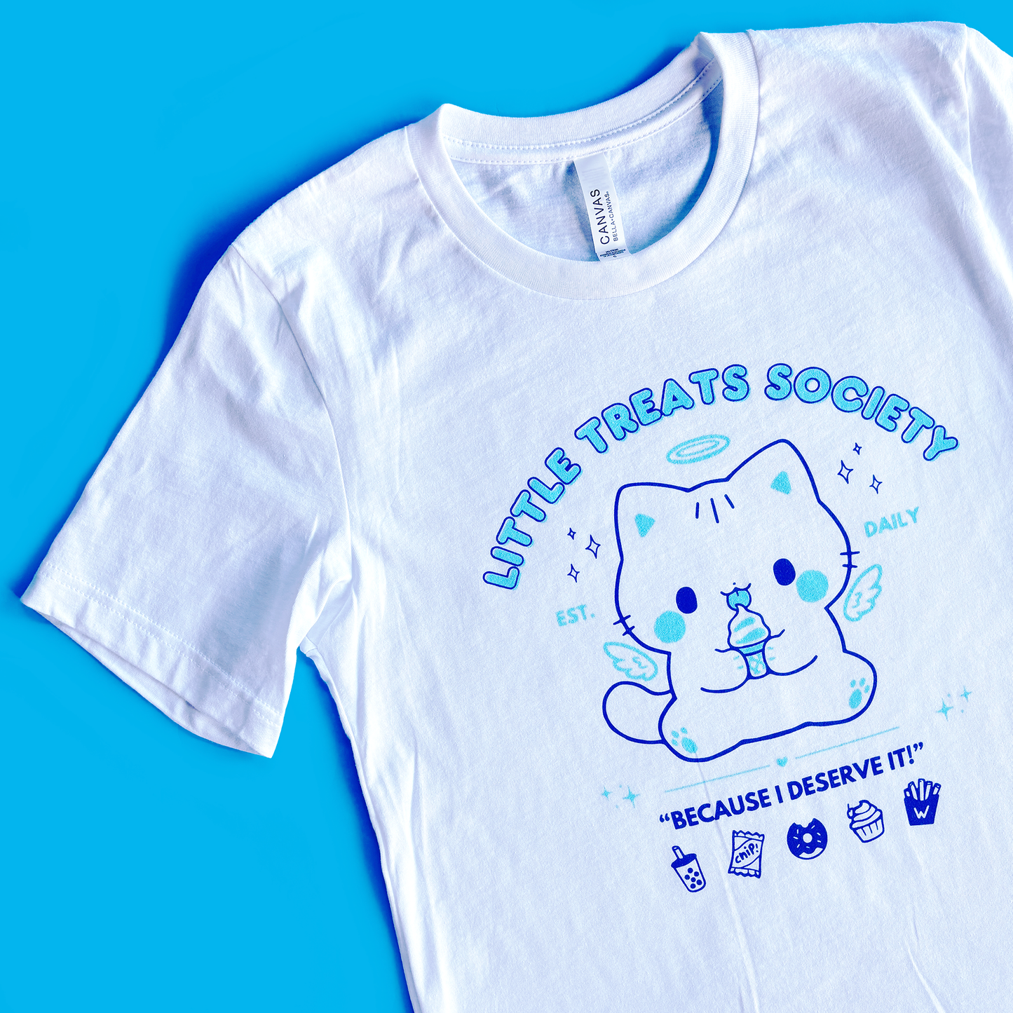 "Little Treats Society" Cat Unisex T-Shirt