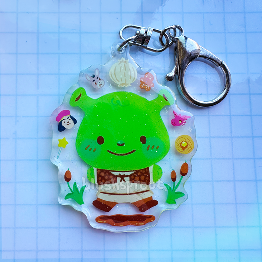 Kawaii Ogre Keychain Charm