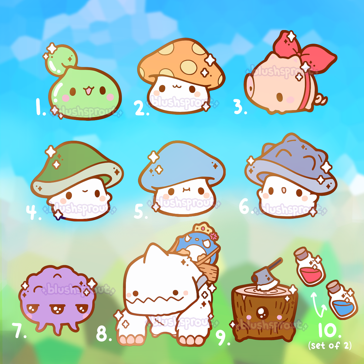 MapleStory Enamel Pins