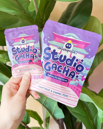 STUDIO GACHA Enamel Pin Mystery Bags [SERIES 2]