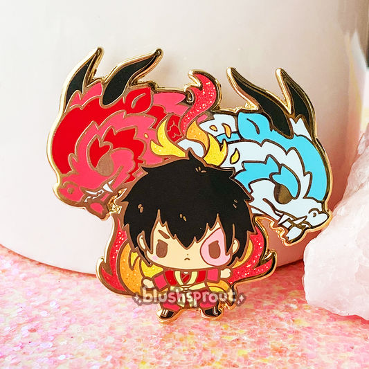 Adventure Fire Prince Enamel Pin