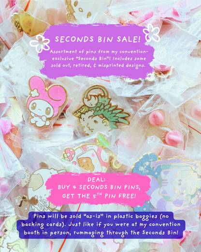 [SECONDS BIN] [FANDOM] Digi - Motimon Enamel Pin
