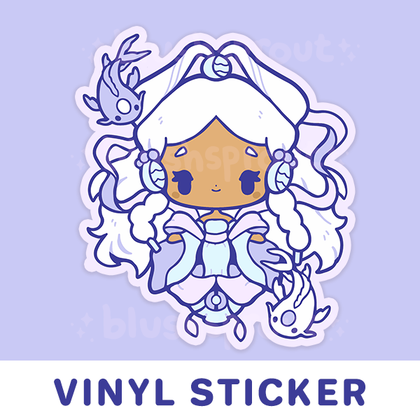 Adventure Moon Princess Vinyl Sticker