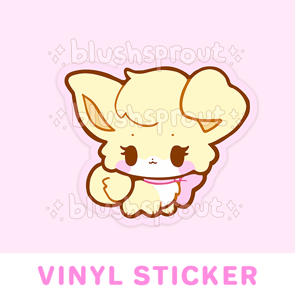 Angel Puppy Vinyl Sticker