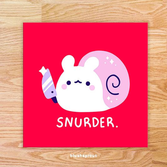 Snurder Art Print