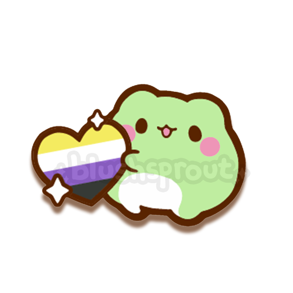 Pride Froggie Enamel Pins