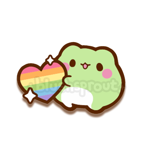 Pride Froggie Enamel Pins