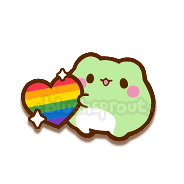 Pride Froggie Enamel Pins