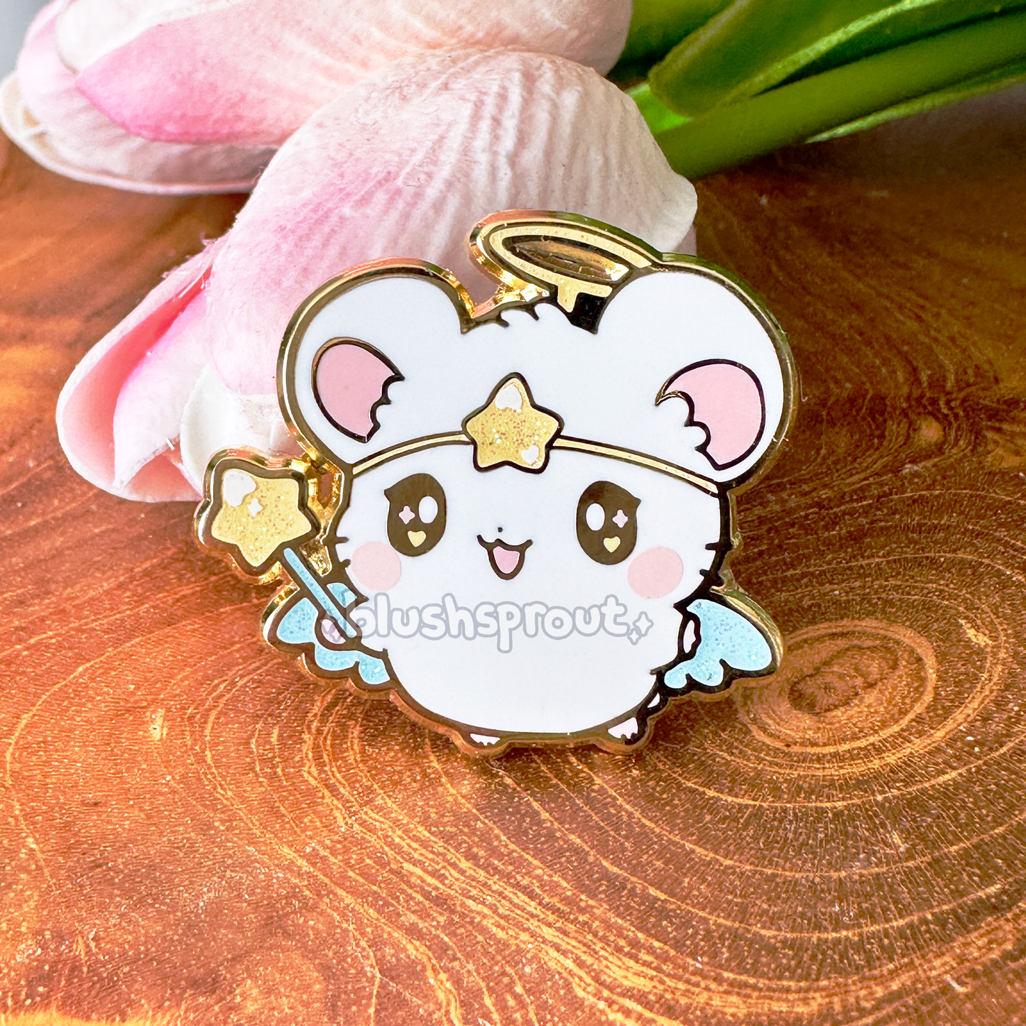 Hamtaro Harmony Ham-Ham Enamel Pin