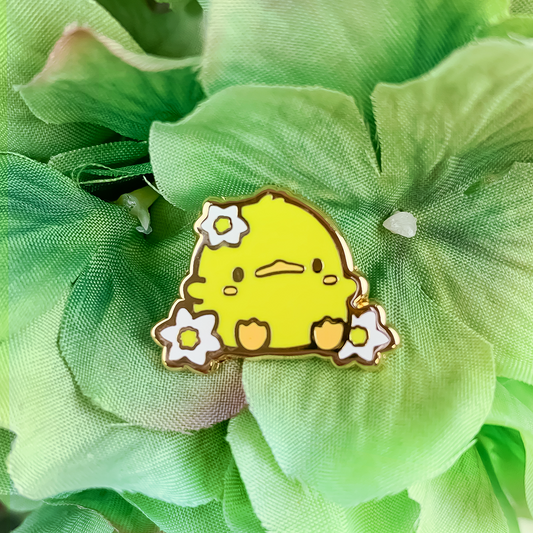 Daffodil Duckling Mini Enamel Pin