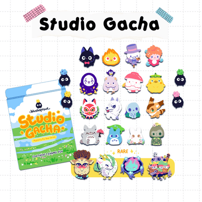 STUDIO GACHA Enamel Pin Mystery Bags [SERIES 1]