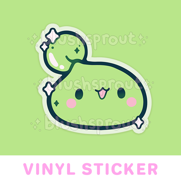 Maple Green Slime Vinyl Sticker