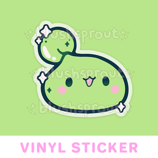 Green Slime Vinyl Sticker