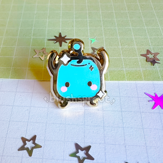 [Stardew Valley] Junimo Blue Mini Enamel Pin