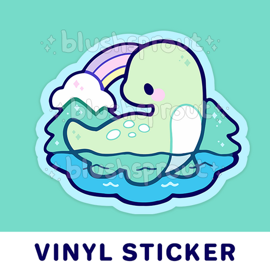 Nessie / Loch Ness Monster Vinyl Sticker