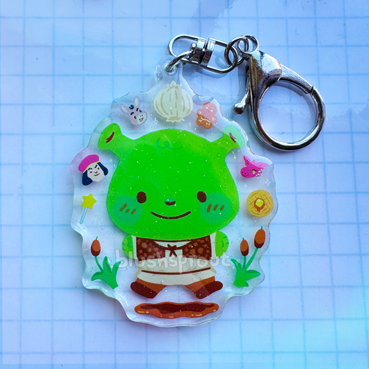 Ogre Keychain Charm