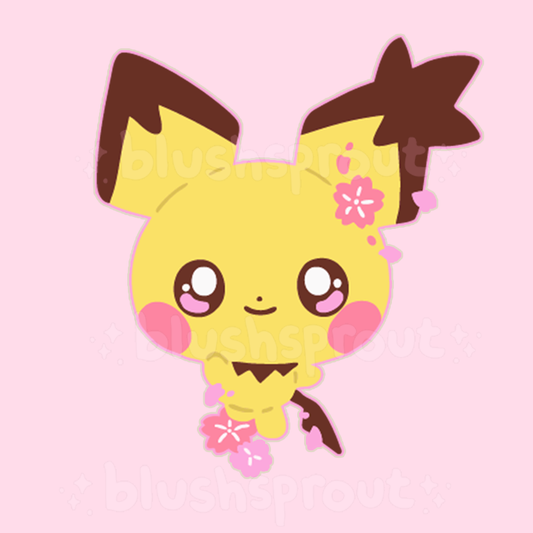 [SAKURAMON] [AX EXCLUSIVE] Spiky Eared Pichu [VARIANT A - LEFTOVERS]