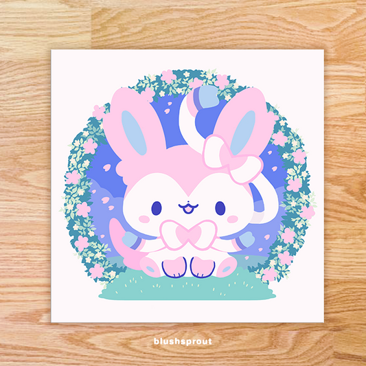 Elemental Fox 9 Art Print