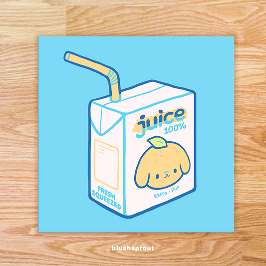Juice Art Print