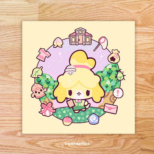 Villager Art Print