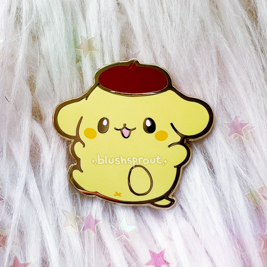 [Cute Mascots] Pudding Dog Enamel Pin