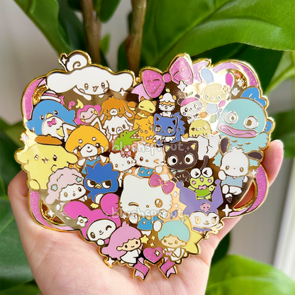 [XL PIN] San Family Enamel Pin [4.3", LIMITED EDITION]