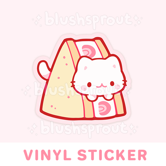 Sando Kitty 2" Vinyl Sticker