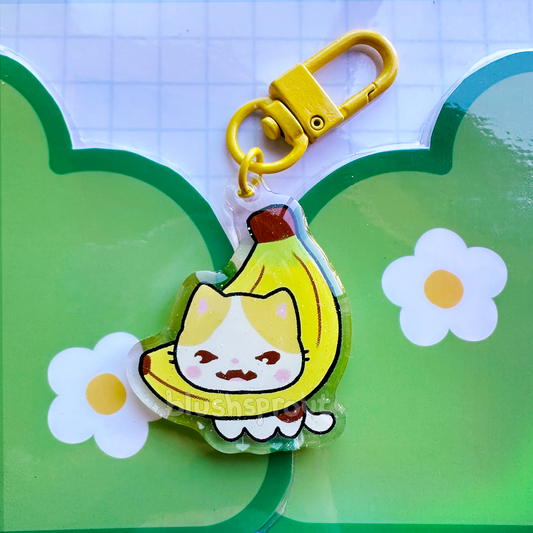 [Silly Cats] Banana Cat Charm