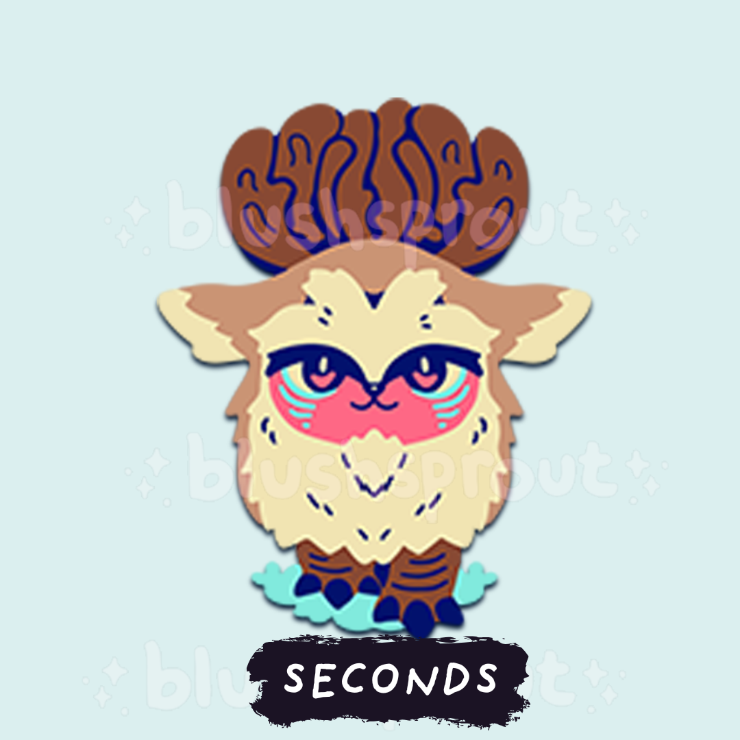 [SECONDS BIN] [FANDOM] Studio Gacha Series 1 [RARE!] Forest Spirit Dyed Enamel Pin
