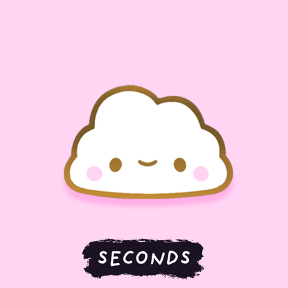 [SECONDS BIN] [POND PALS] Cloud Mini Enamel Pin