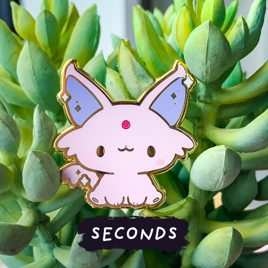 [SECONDS BIN] [FANDOM] Elemental Fox (Psychic) Enamel Pin
