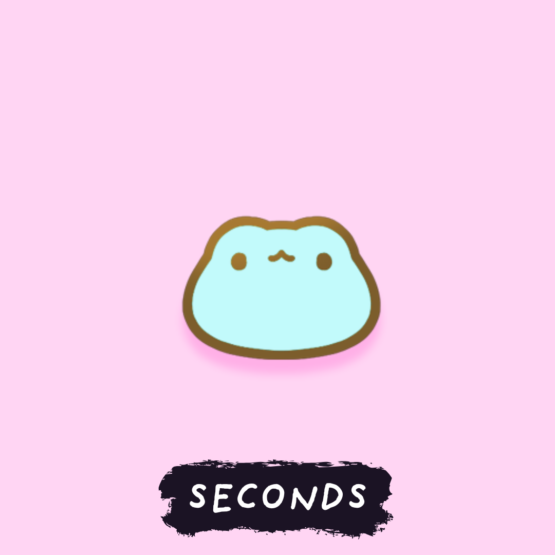 [SECONDS BIN] [POND PALS] Frog (Baby Blue) Mini Enamel Pin