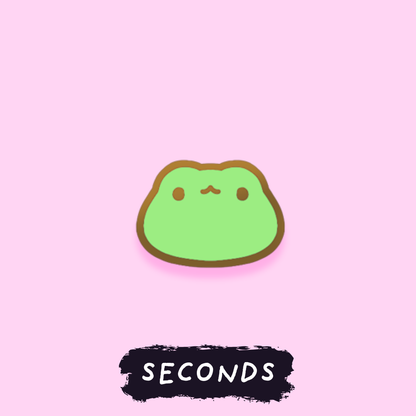 [SECONDS BIN] [POND PALS] Frog (Green) Mini Enamel Pin