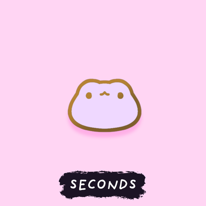 [SECONDS BIN] [POND PALS] Frog (Lilac) Mini Enamel Pin