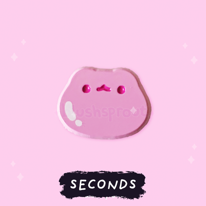 [SECONDS BIN] [FROGGIE] Froggie Gummy (Pink) Mini Dyed Enamel Pin