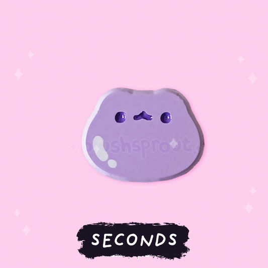 [SECONDS BIN] [FROGGIE] Froggie Gummy (Purple) Mini Dyed Enamel Pin