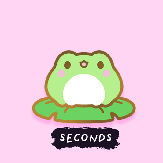 [SECONDS BIN] [POND PALS] Lilypad Froggie Mini Enamel Pin