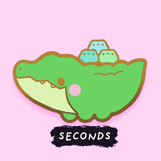 [SECONDS BIN] [POND PALS] Gator Enamel Pin