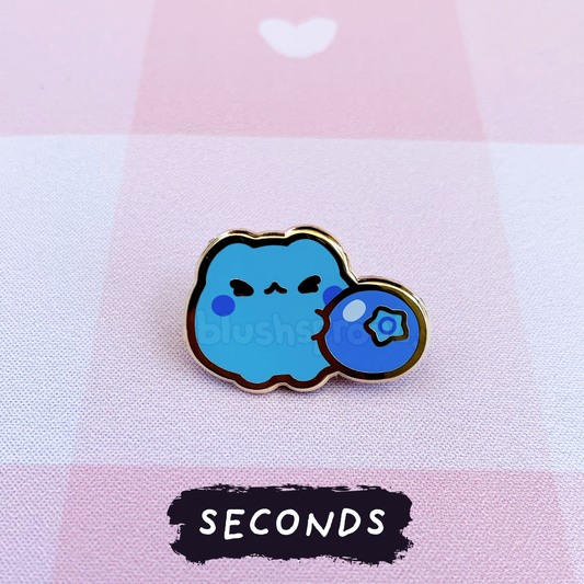 [SECONDS BIN] [FROGGIE] Fruit Froggie (Bluleberry) Enamel Pin