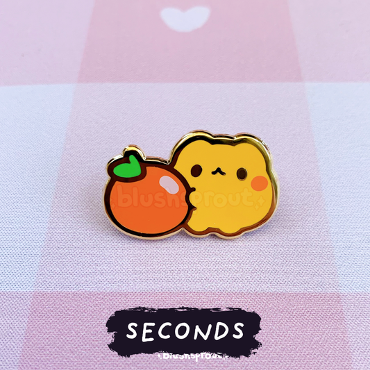 [SECONDS BIN] [FROGGIE] Fruit Froggie (Orange) Enamel Pin