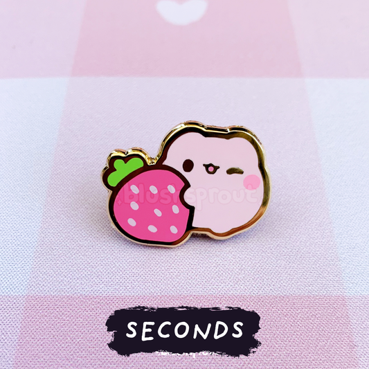 [SECONDS BIN] [FROGGIE] Fruit Froggie (Strawberry) Enamel Pin