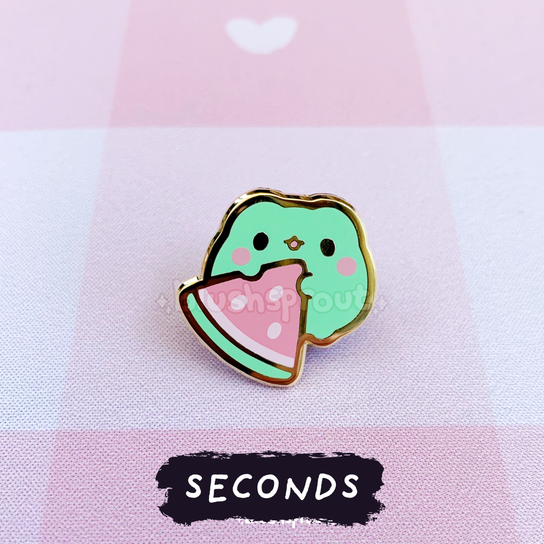 [SECONDS BIN] [FROGGIE] Fruit Froggie (Watermelon) Enamel Pin