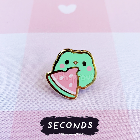 [SECONDS BIN] [FROGGIE] Fruit Froggie (Watermelon) Enamel Pin
