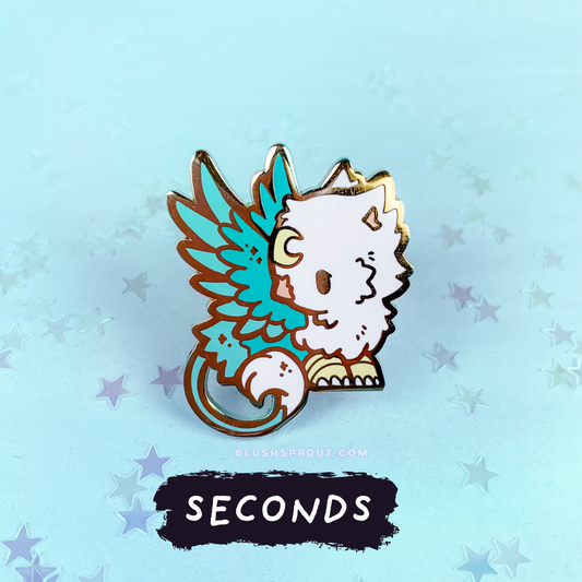 [SECONDS BIN] [ORIGINAL] Celestial Gryphon Enamel Pin