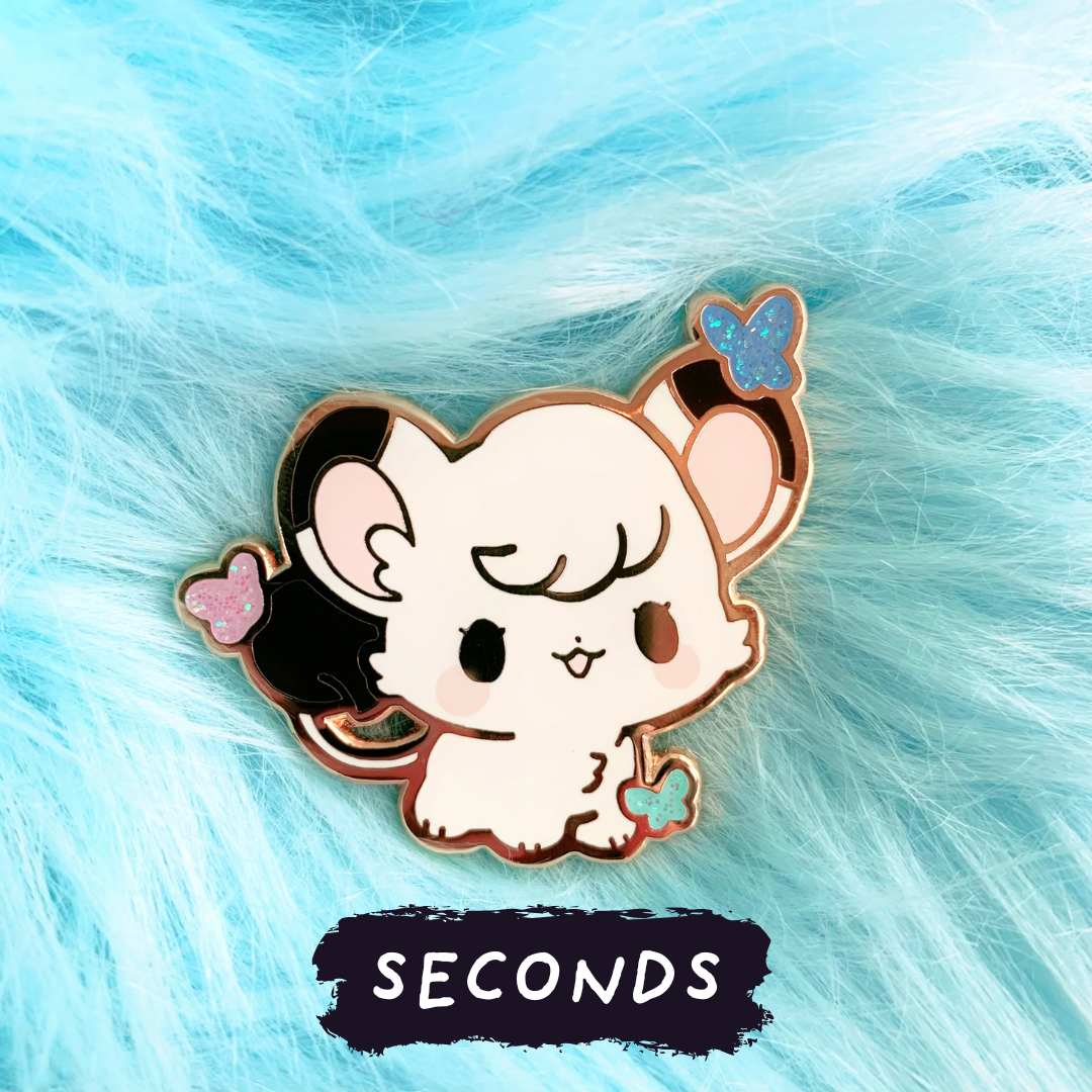 [SECONDS BIN] [FANDOM] Kimba Enamel Pin