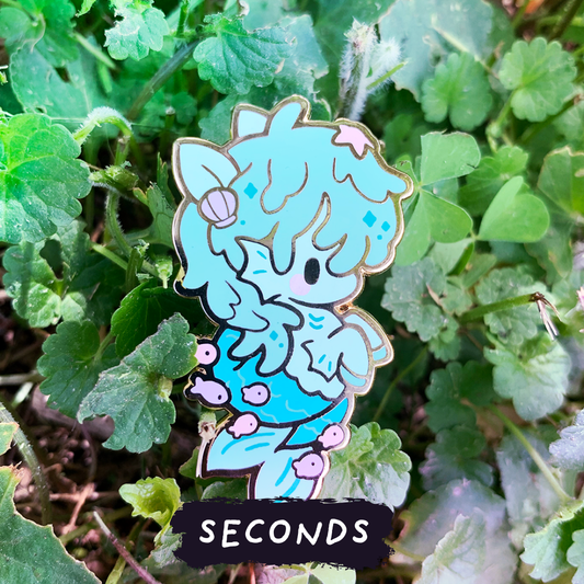 [SECONDS BIN] [MYTHICAL CREATURES] Kelpie (Sea Blue) Enamel Pin