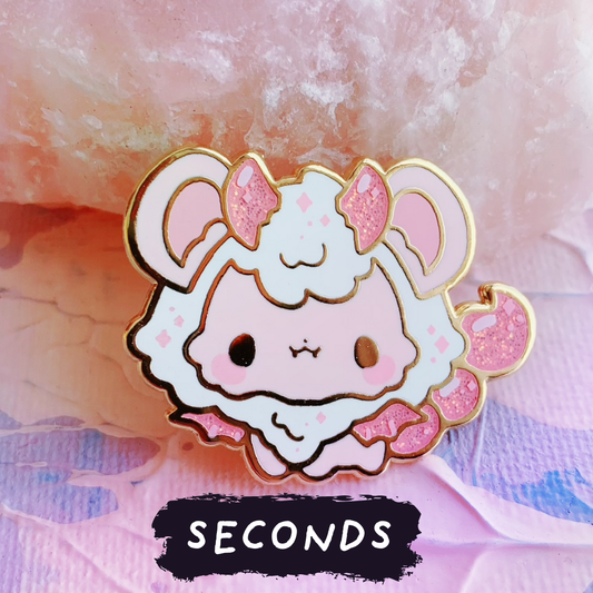[SECONDS BIN] [MYTHICAL CREATURES] Manticore (Pink) Enamel Pin